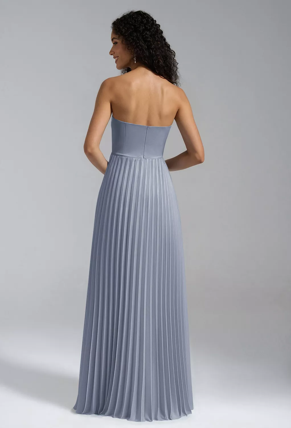 AW Hermione Dusty Blue  Bridesmaid Dresses